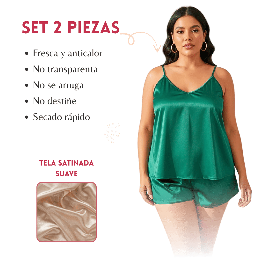 Pijama Satin Fantastic