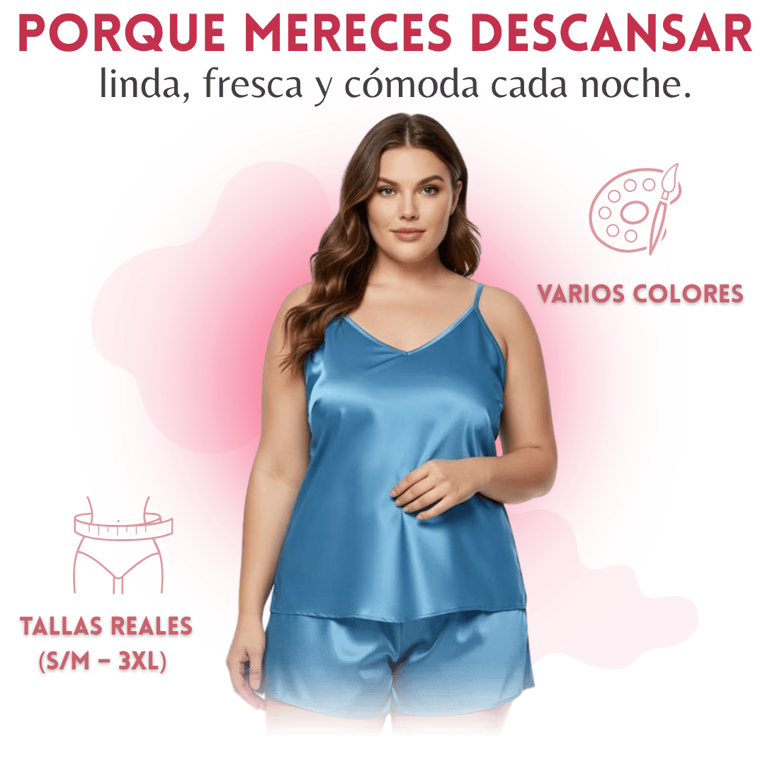 Pijama Satin Fantastic