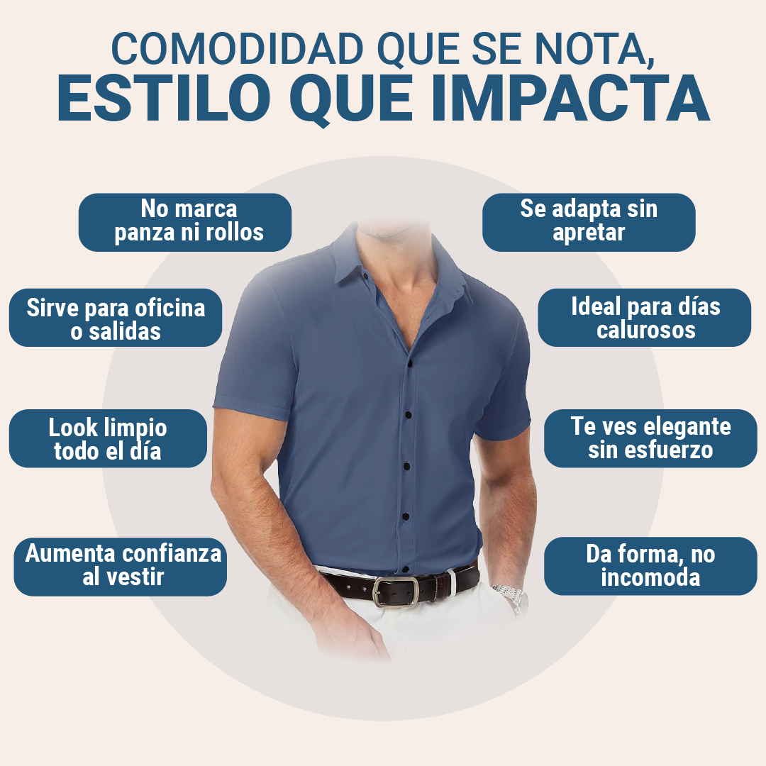 ElasticShirt™ Camisa Licrada Manga Corta