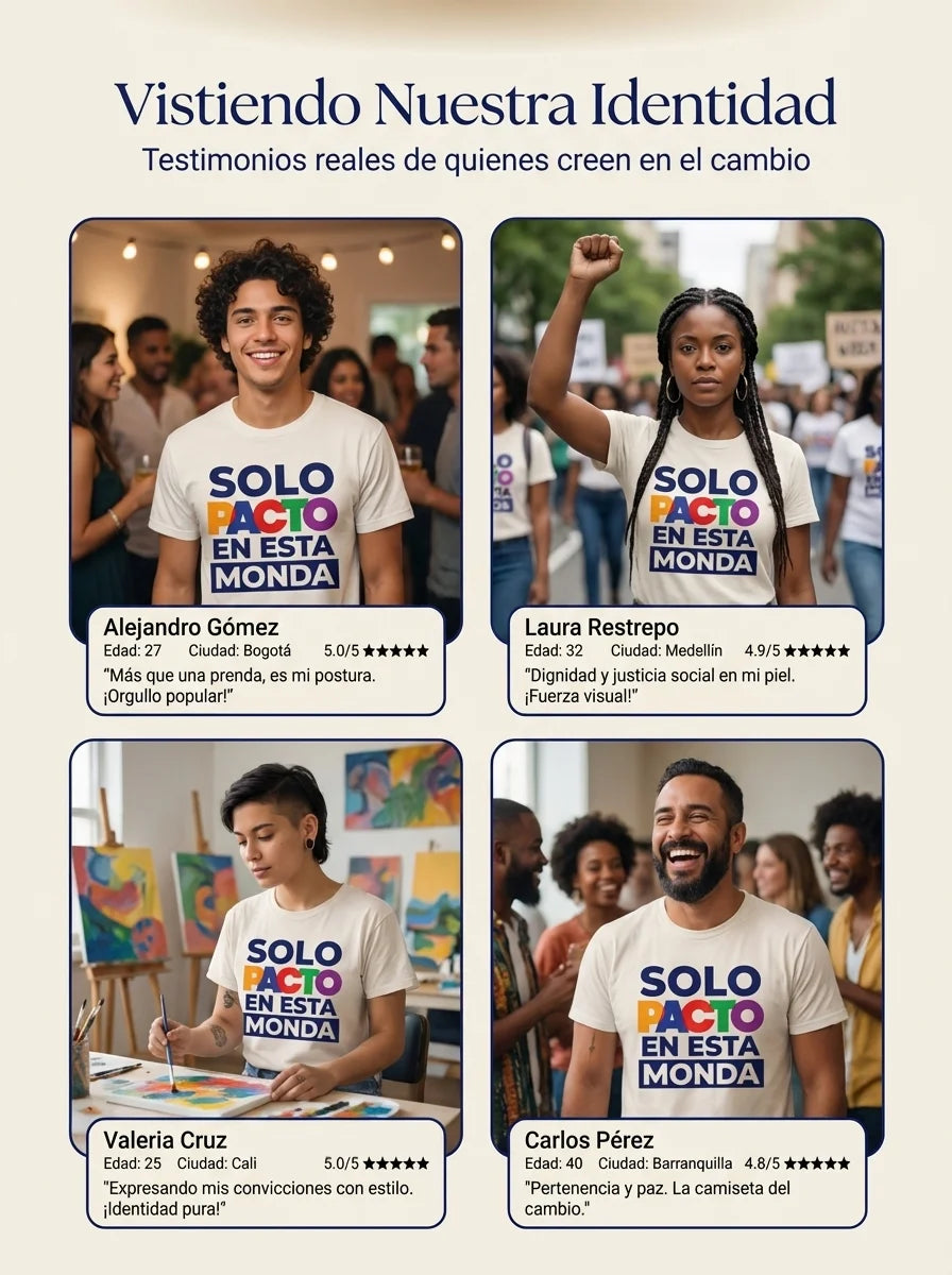 Camiseta "Solo Pacto en esta Mondá"