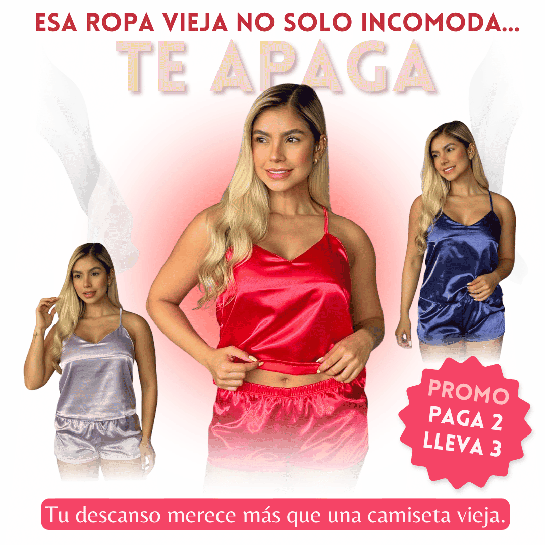 Pijama Satin Fantastic