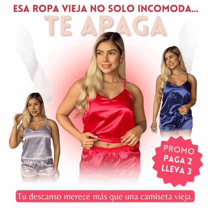 Pijama Satin Fantastic