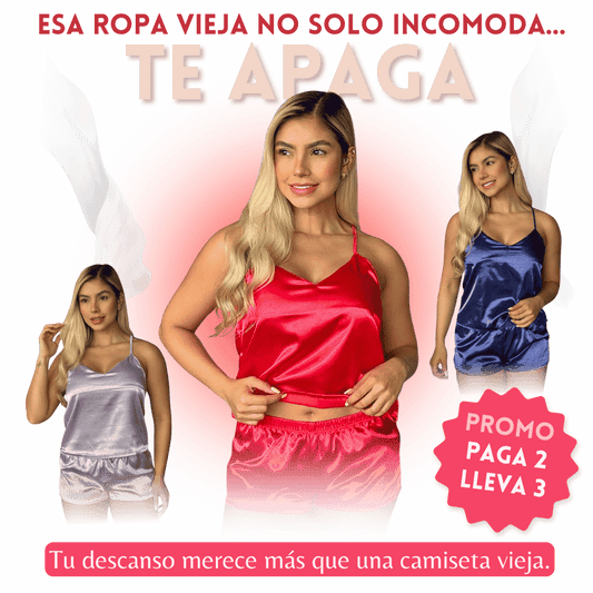 Pijama Satin Fantastic