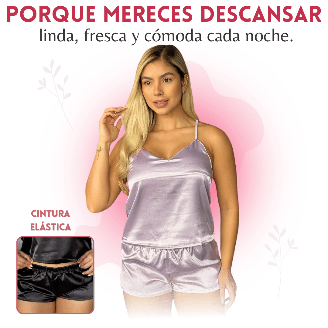 Pijama Satin Fantastic