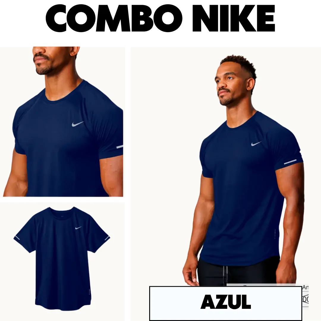 Combo x3 Camisetas Deportivas - UP