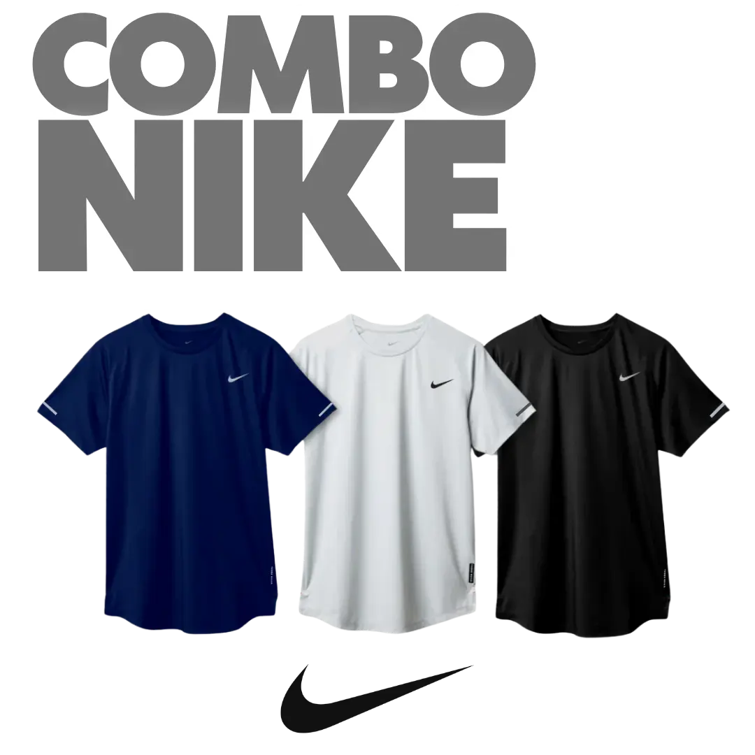 Combo x3 Camisetas Deportivas - UP