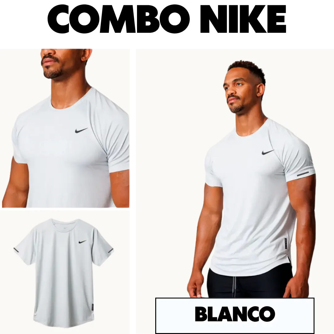 Combo x3 Camisetas Deportivas - UP