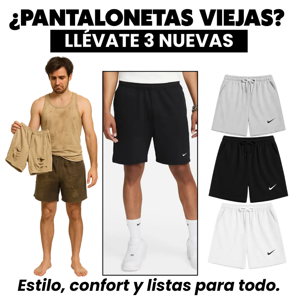 Combo x3 Pantalonetas Deportivas  - Nuevos Colores