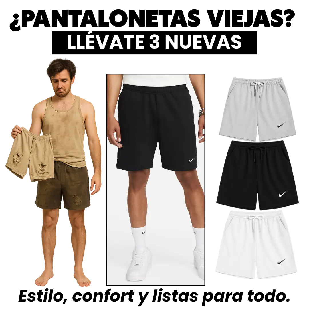 Combo x3 Pantalonetas Deportivas  - Nuevos Colores