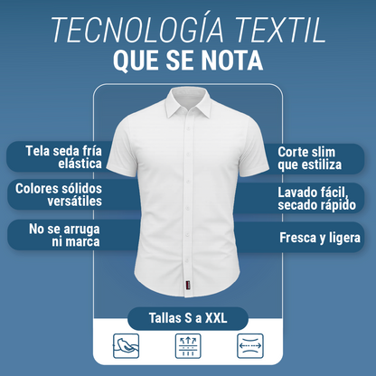 ElasticShirt™ Camisa Licrada Manga Corta