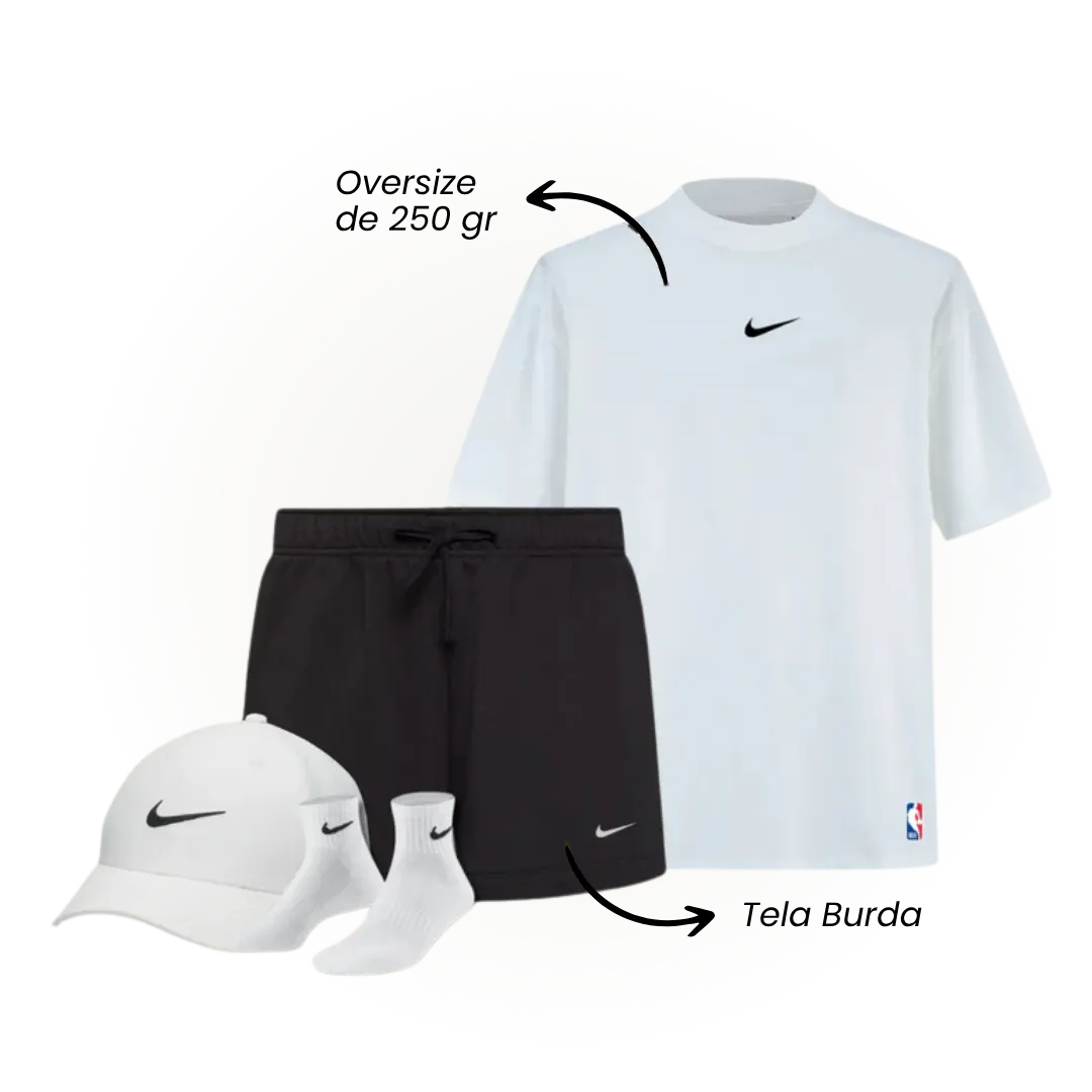 Combo Deportivo 3 Prendas - Camiseta + Pantaloneta + Medias