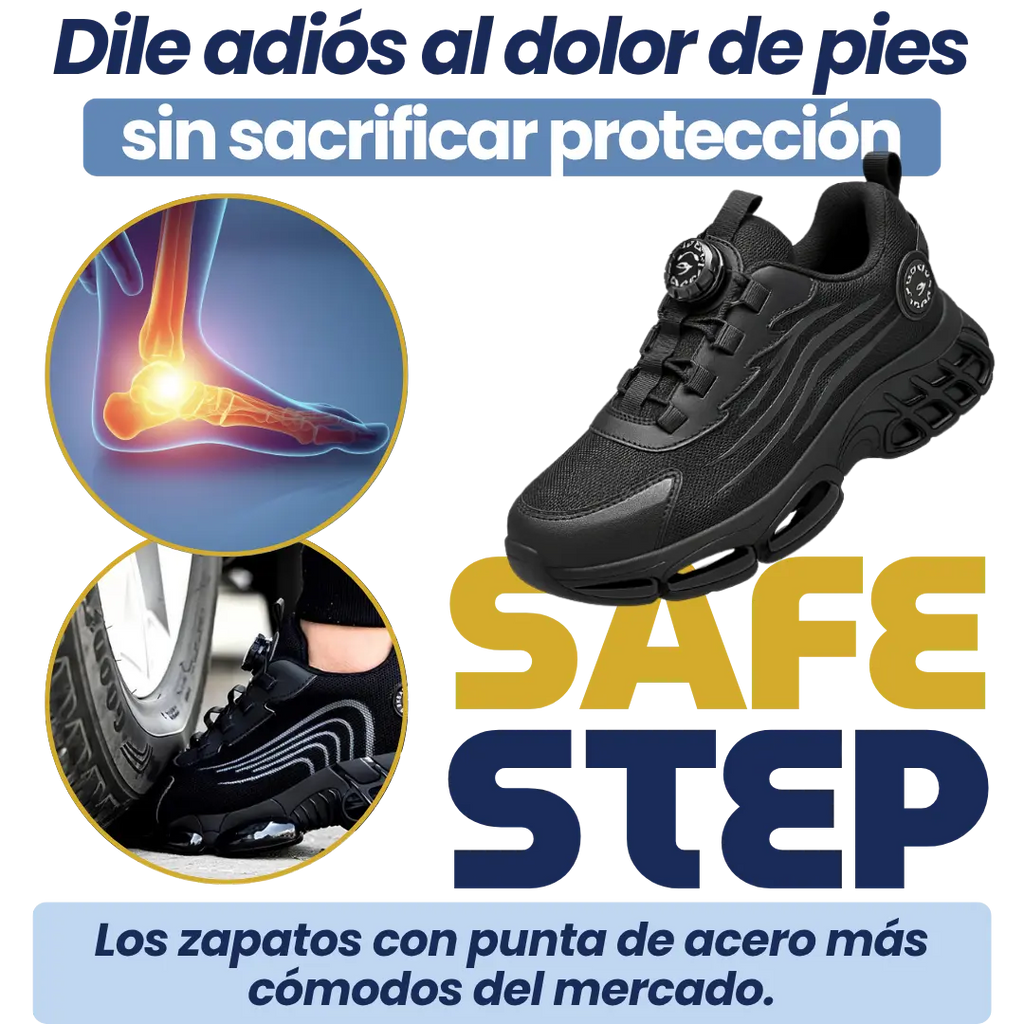SafeStep™ - Zapatos Comfort Punta de Acero