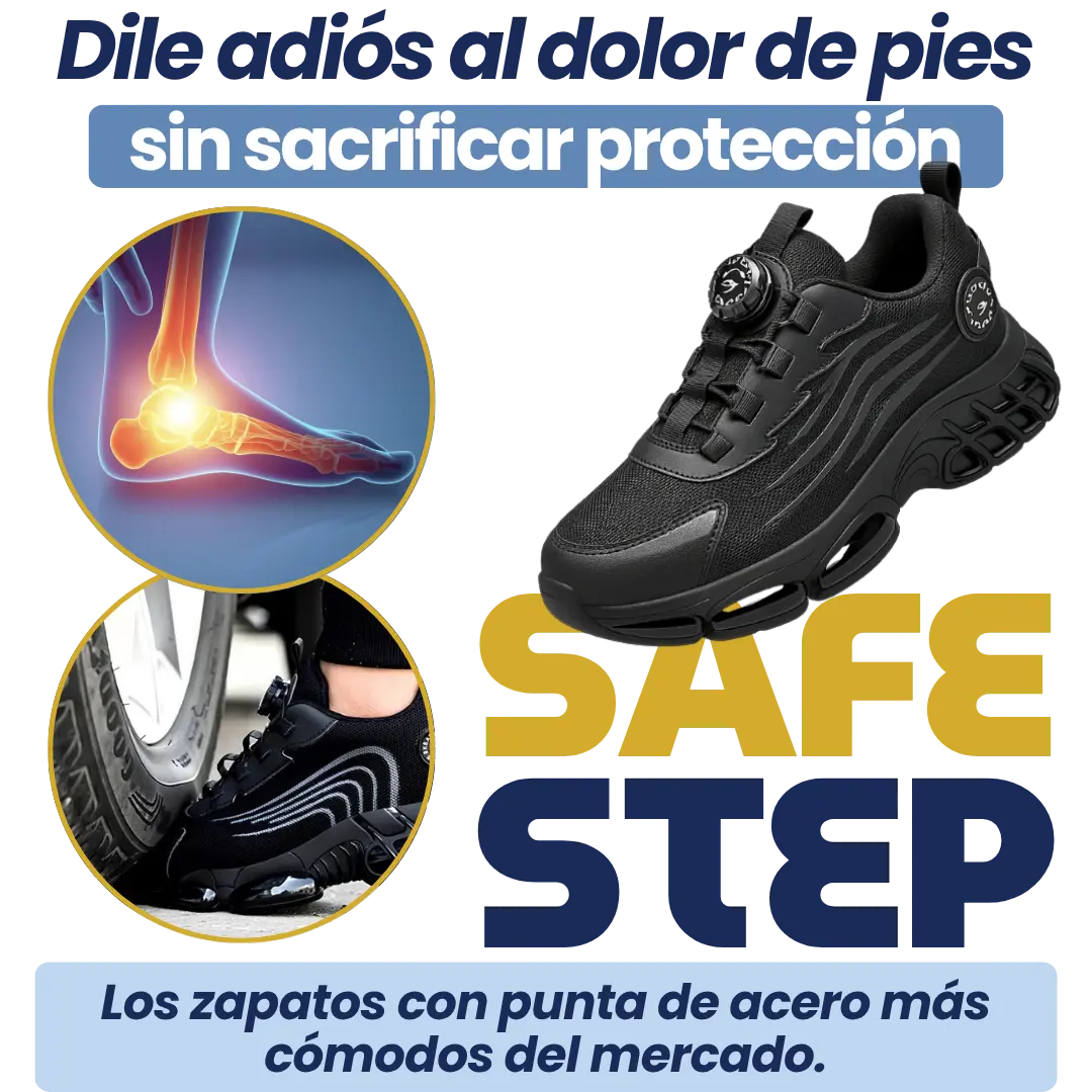 SafeStep™ - Zapatos Comfort Punta de Acero