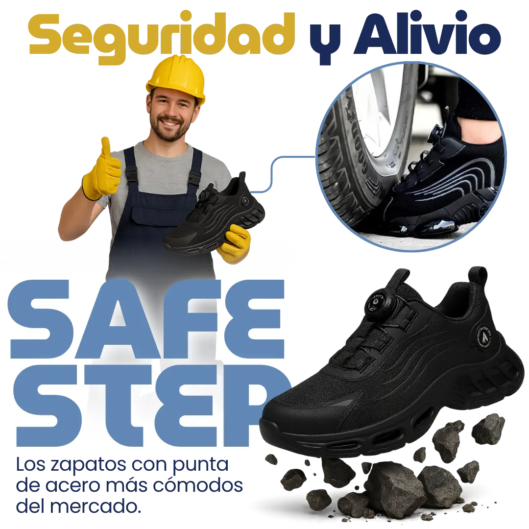 SafeStep™ - Zapatos Comfort Punta de Acero